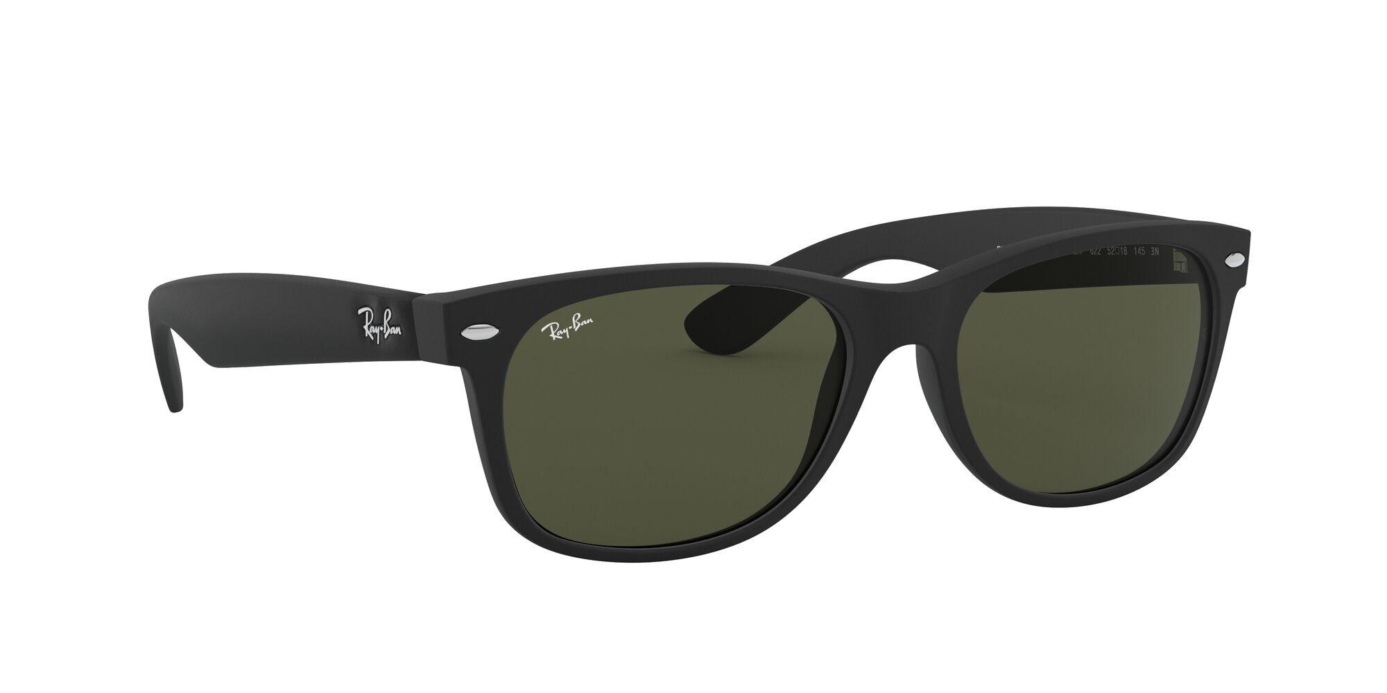 Ray-Ban | 2132 New Wayfarer | Black Rubber - iKANDi Sunglasses