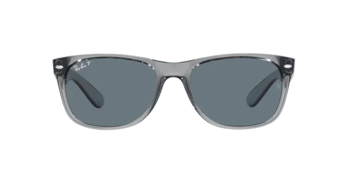 Ray-Ban | 2132 New Wayfarer | Transparent Grey Polarised - iKANDi Sunglasses