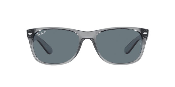 Ray-Ban | 2132 New Wayfarer | Transparent Grey Polarised - iKANDi Sunglasses