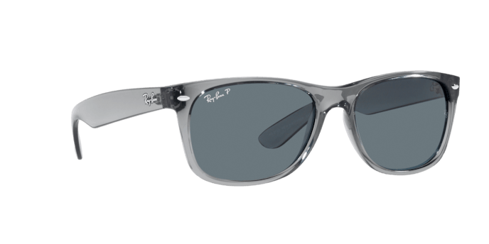 Ray-Ban | 2132 New Wayfarer | Transparent Grey Polarised - iKANDi Sunglasses