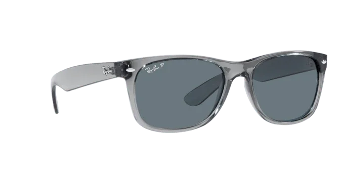 Ray-Ban | 2132 New Wayfarer | Transparent Grey Polarised - iKANDi Sunglasses