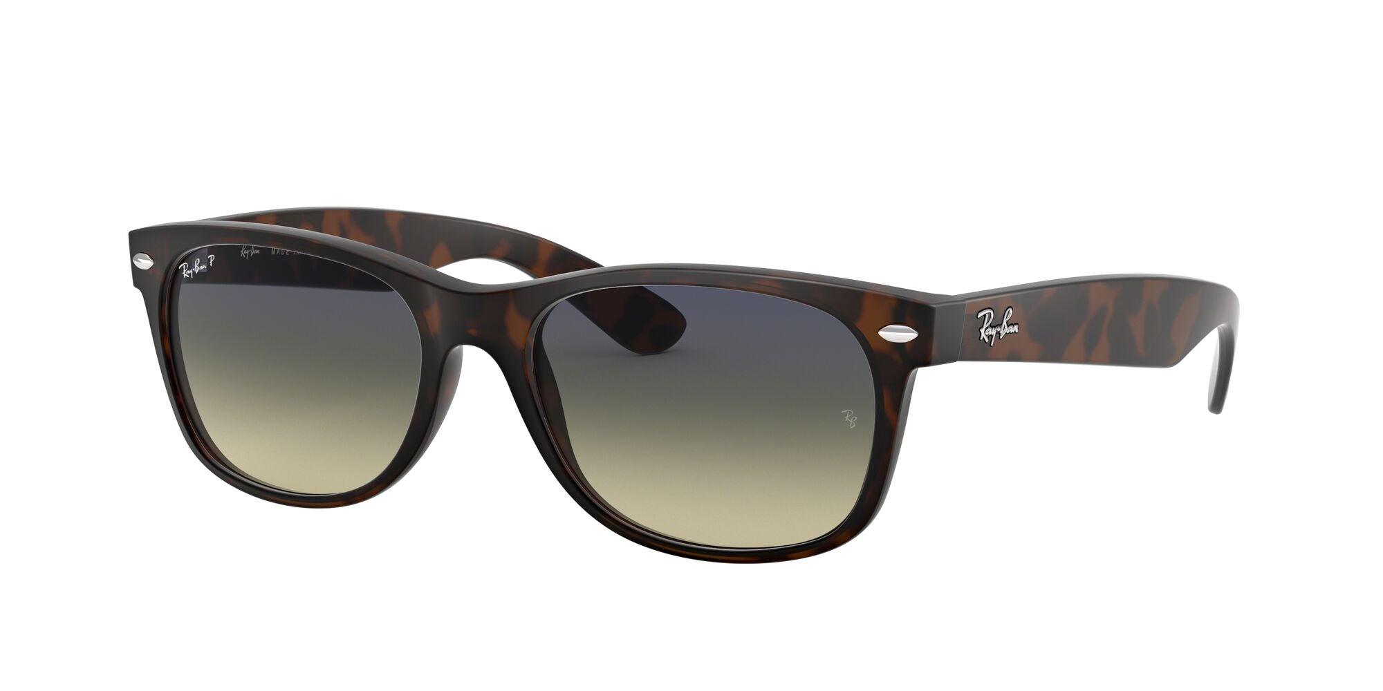 Ray-Ban | 2132 New Wayfarer | Matte Havana Polarised - iKANDi Sunglasses