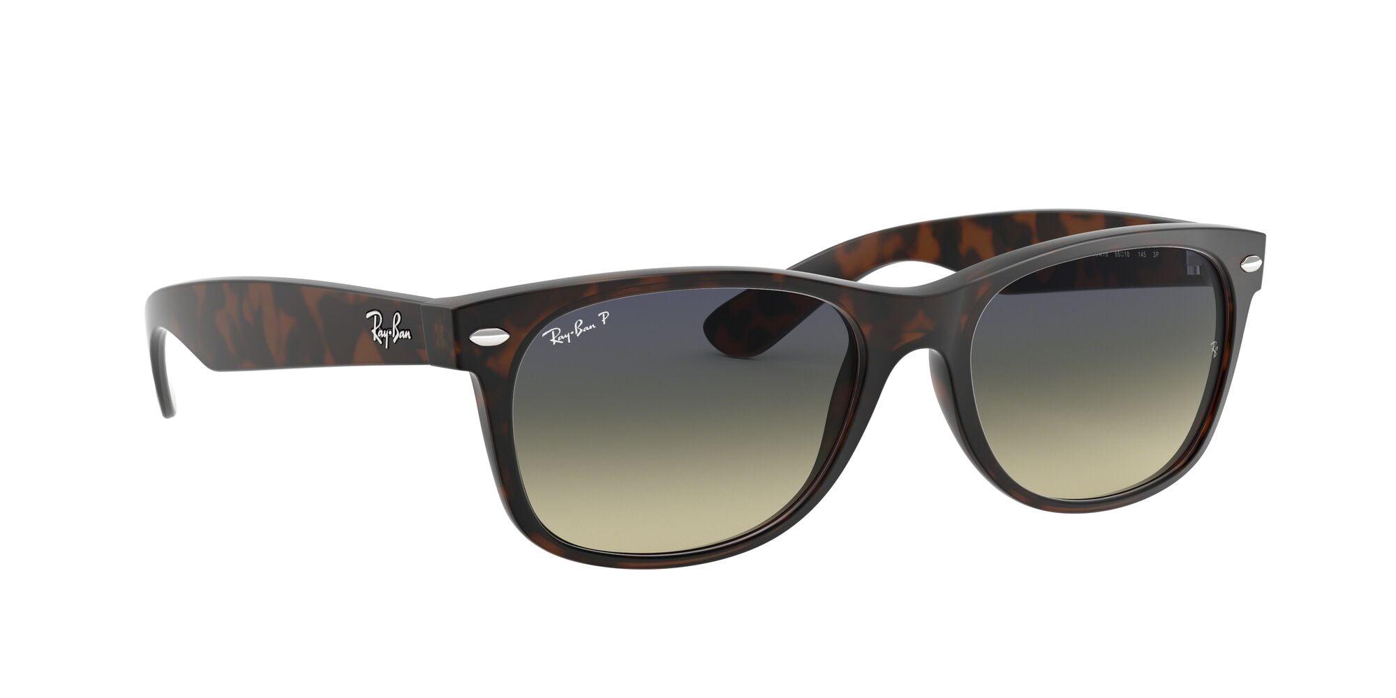 Ray-Ban | 2132 New Wayfarer | Matte Havana Polarised - iKANDi Sunglasses