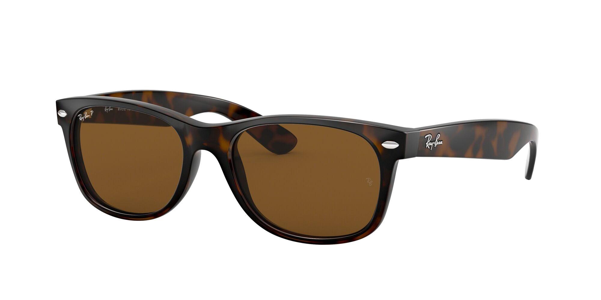 Ray-Ban | 2132 New Wayfarer | Tortoise Polarised - iKANDi Sunglasses