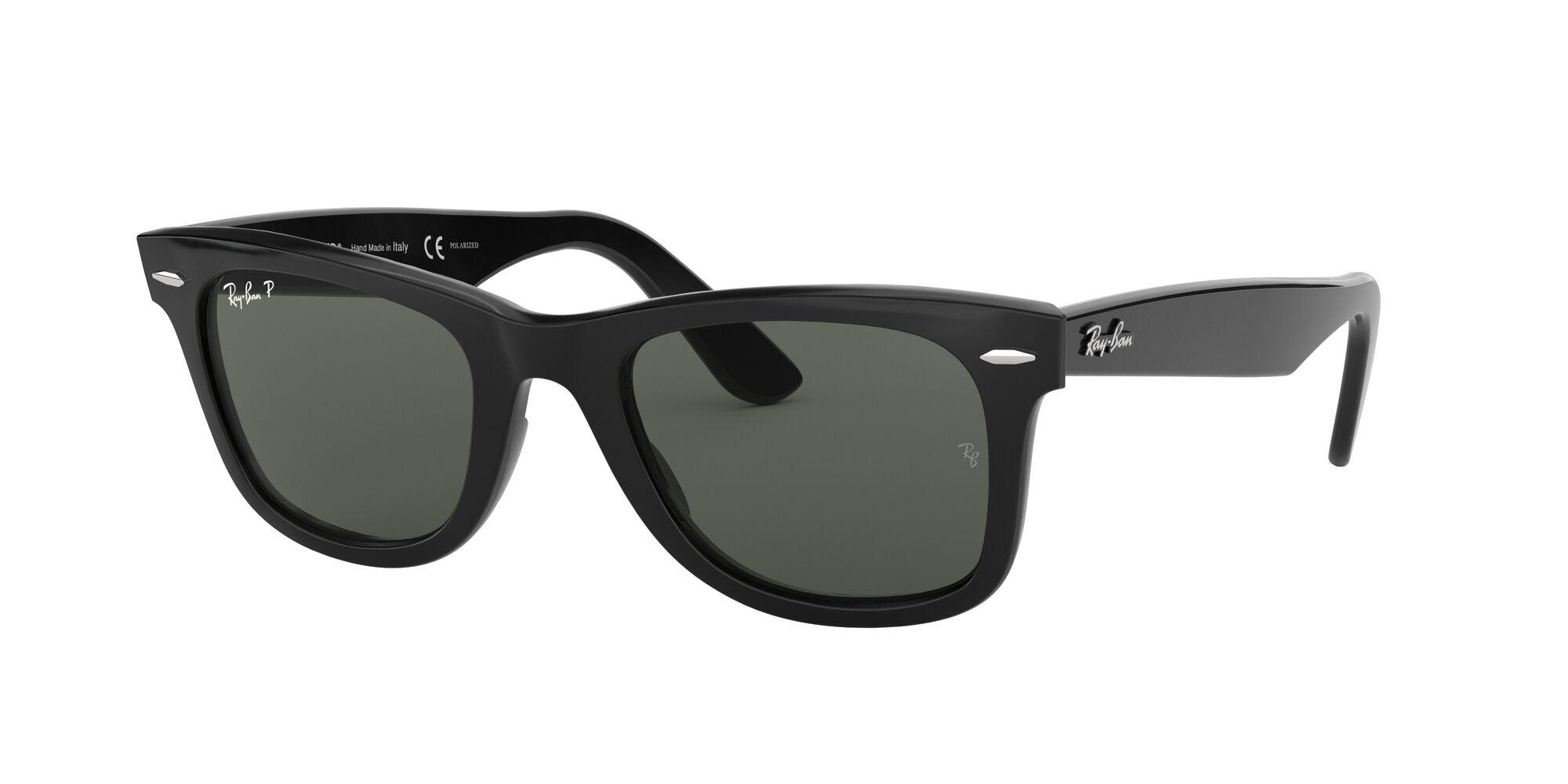 Ray-Ban | 2140 Wayfarer | Black Polarised - iKANDi Sunglasses