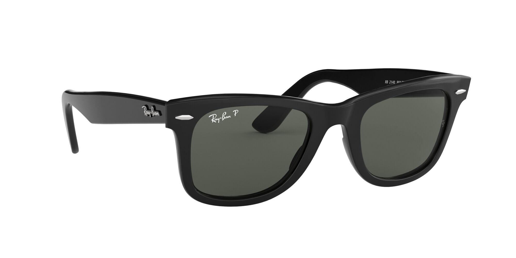 Ray-Ban | 2140 Wayfarer | Black Polarised - iKANDi Sunglasses