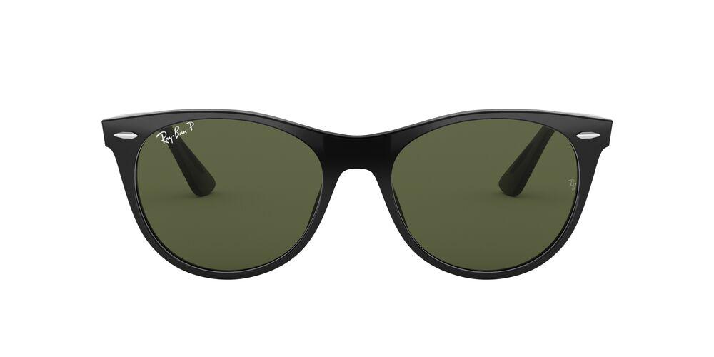 Ray-Ban | 2185 Wayfarer II | Black Polarised - iKANDi Sunglasses