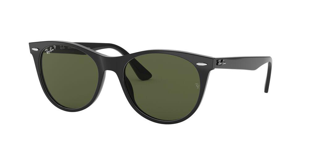 Ray-Ban | 2185 Wayfarer II | Black Polarised - iKANDi Sunglasses