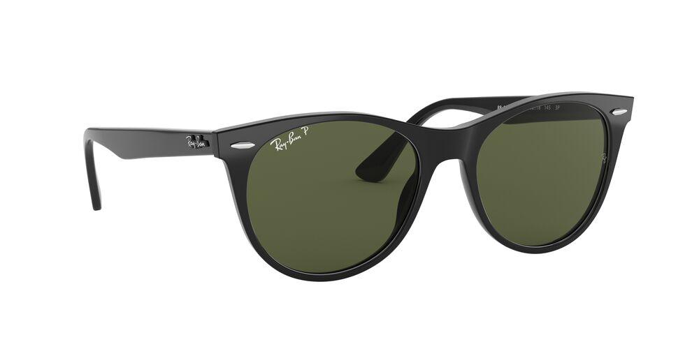 Ray-Ban | 2185 Wayfarer II | Black Polarised - iKANDi Sunglasses