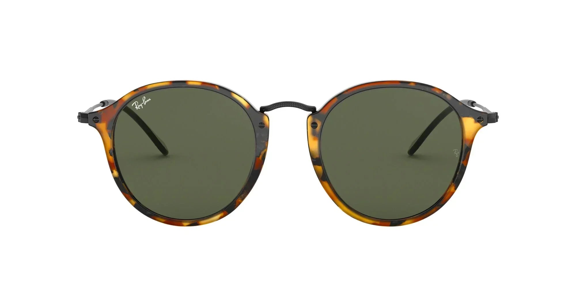 Ray-Ban | 2447 Round Fleck | Spotted Black Havana