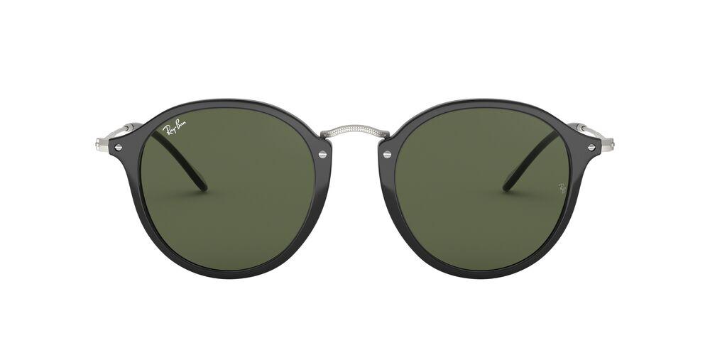 Ray-Ban | 2447 Round Fleck | Black - iKANDi Sunglasses