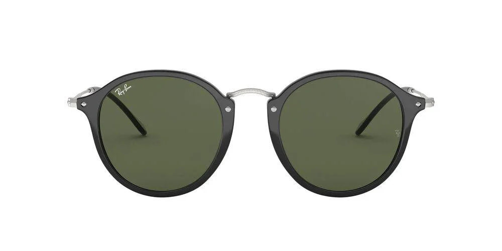 Ray-Ban | 2447 Round Fleck | Black - iKANDi Sunglasses