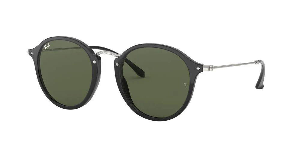 Ray-Ban | 2447 Round Fleck | Black - iKANDi Sunglasses