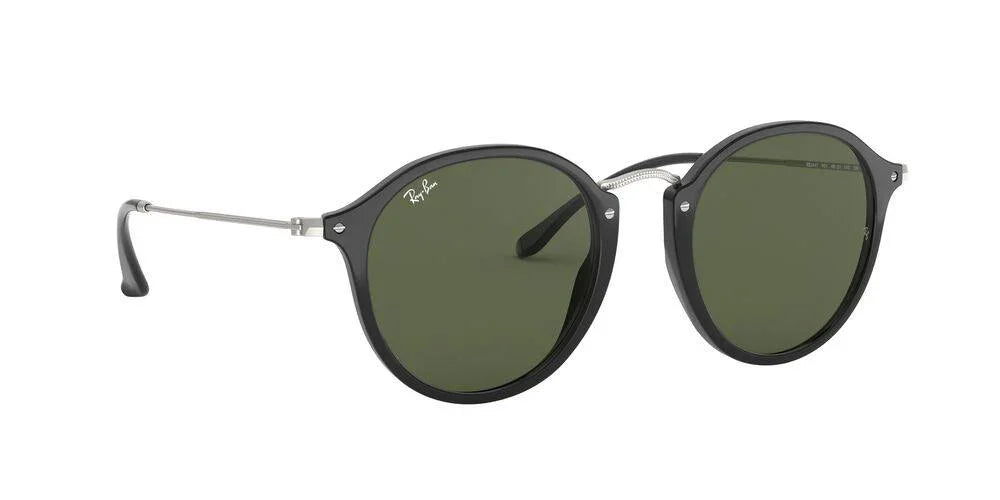 Ray-Ban | 2447 Round Fleck | Black - iKANDi Sunglasses