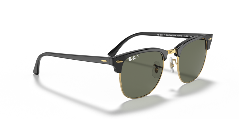 Ray-Ban | 3016F Clubmaster | Black Polarised