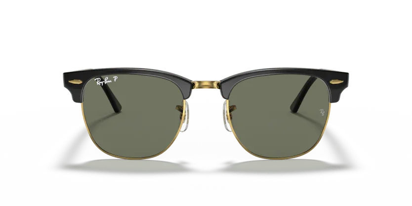 Ray-Ban | 3016F Clubmaster | Black Polarised - iKANDi Sunglasses