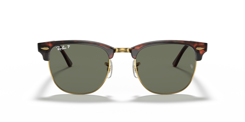 Ray-Ban | 3016F Clubmaster | Red Havana Polarised - iKANDi Sunglasses
