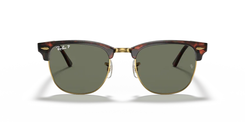 Ray-Ban | 3016F Clubmaster | Red Havana Polarised - iKANDi Sunglasses