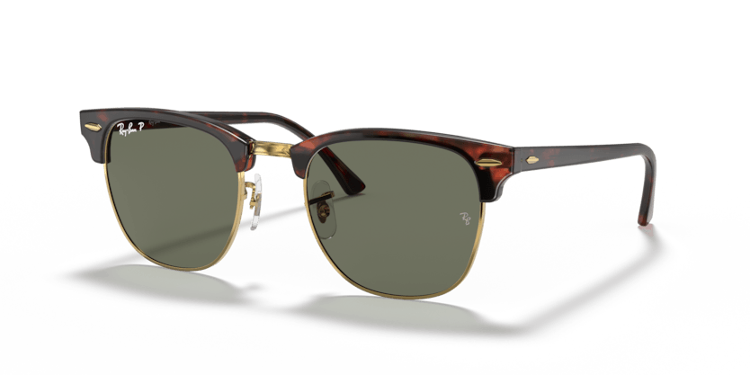 Ray-Ban | 3016F Clubmaster | Red Havana Polarised - iKANDi Sunglasses