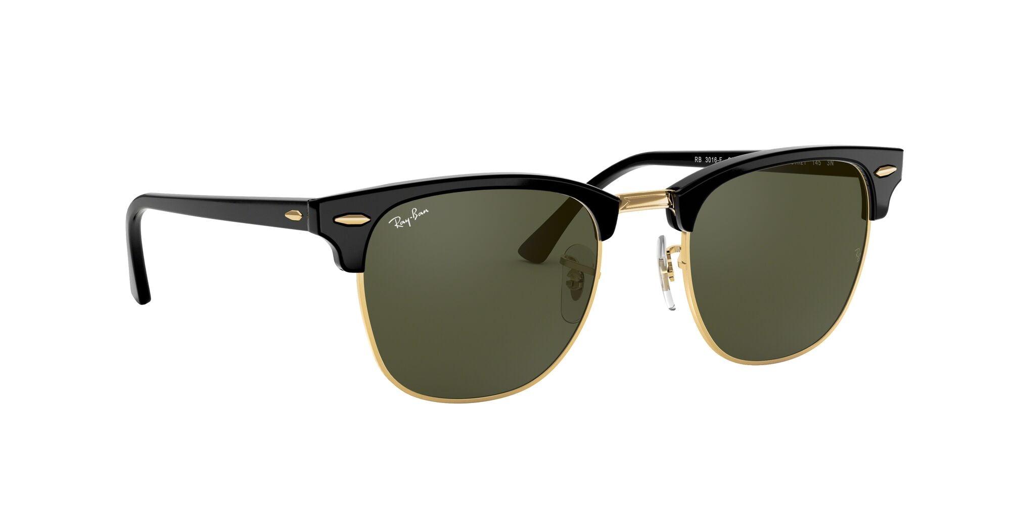 Ray-Ban | 3016F Clubmaster | Black - iKANDi Sunglasses