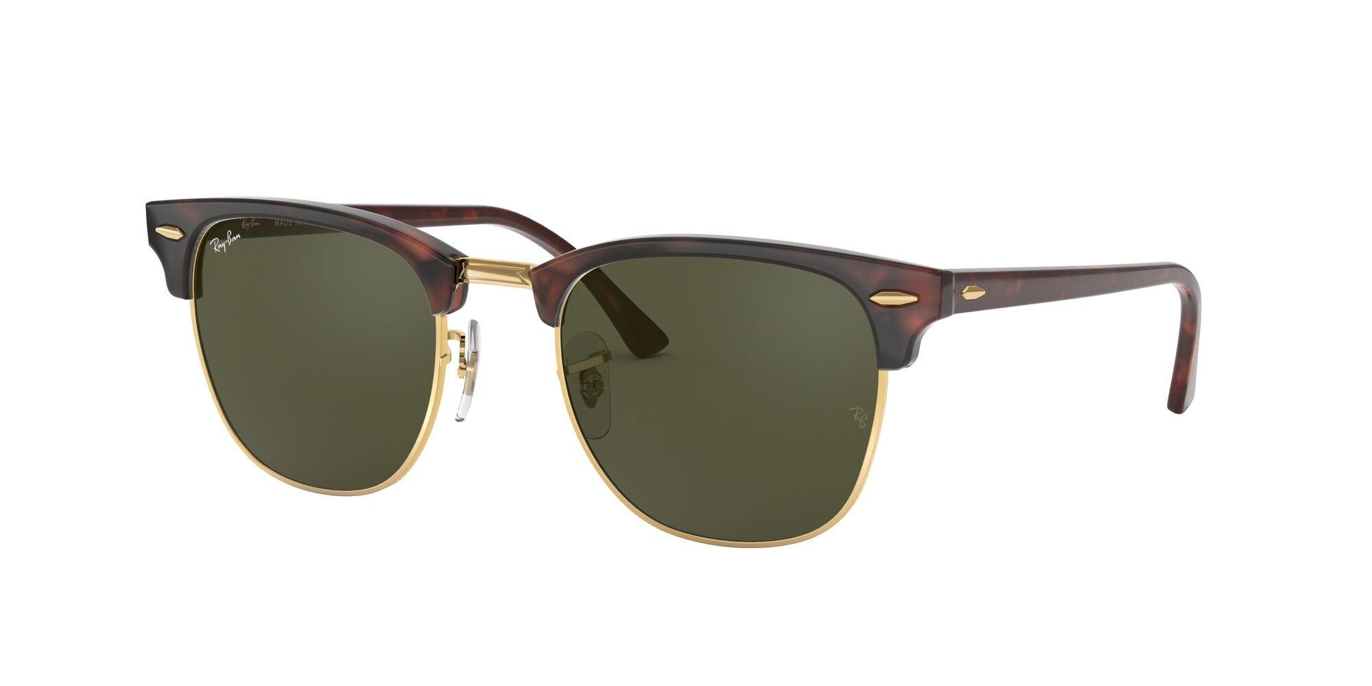 Ray-Ban | 3016F Clubmaster | Red Havana - iKANDi Sunglasses