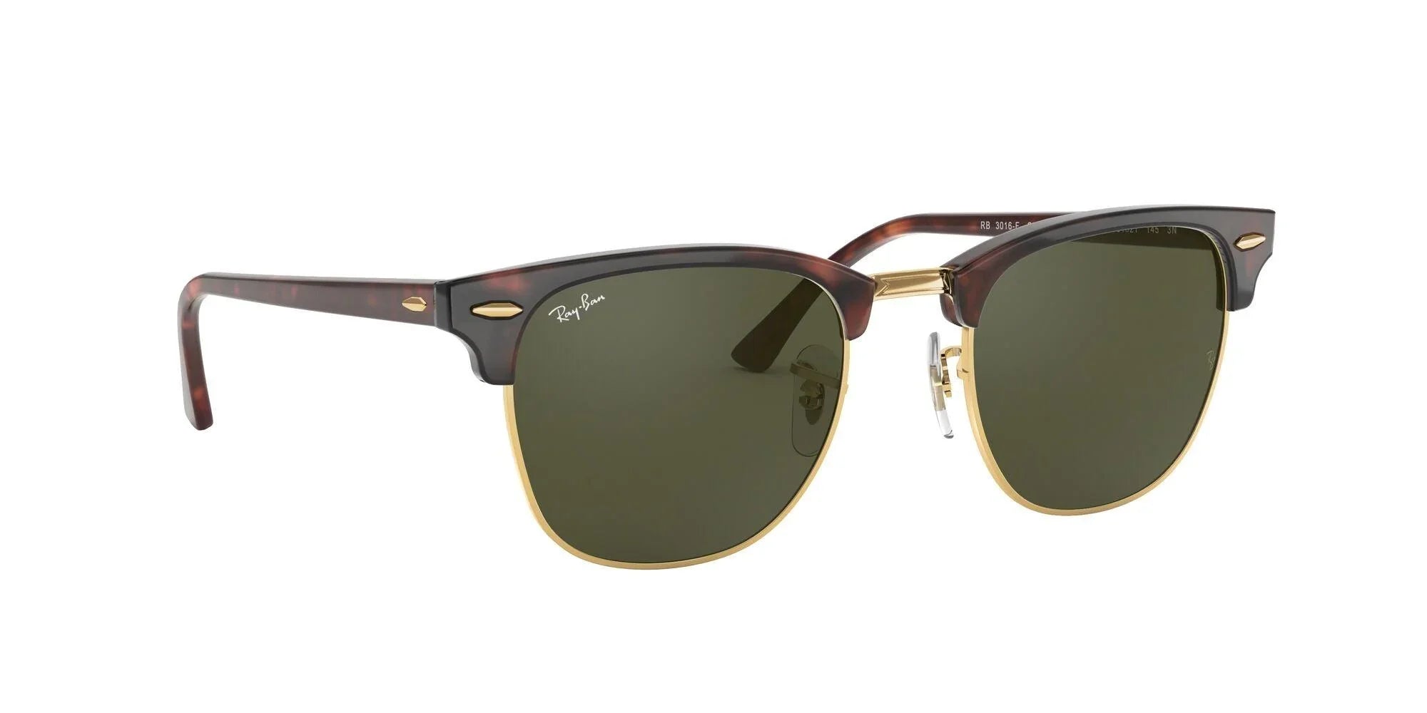 Ray-Ban | 3016F Clubmaster | Red Havana - iKANDi Sunglasses