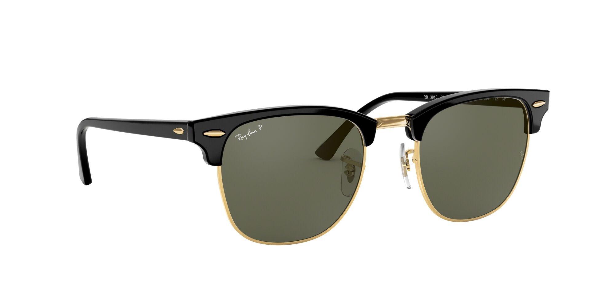 Ray-Ban | 3016 Clubmaster | Black Polarised - iKANDi Sunglasses