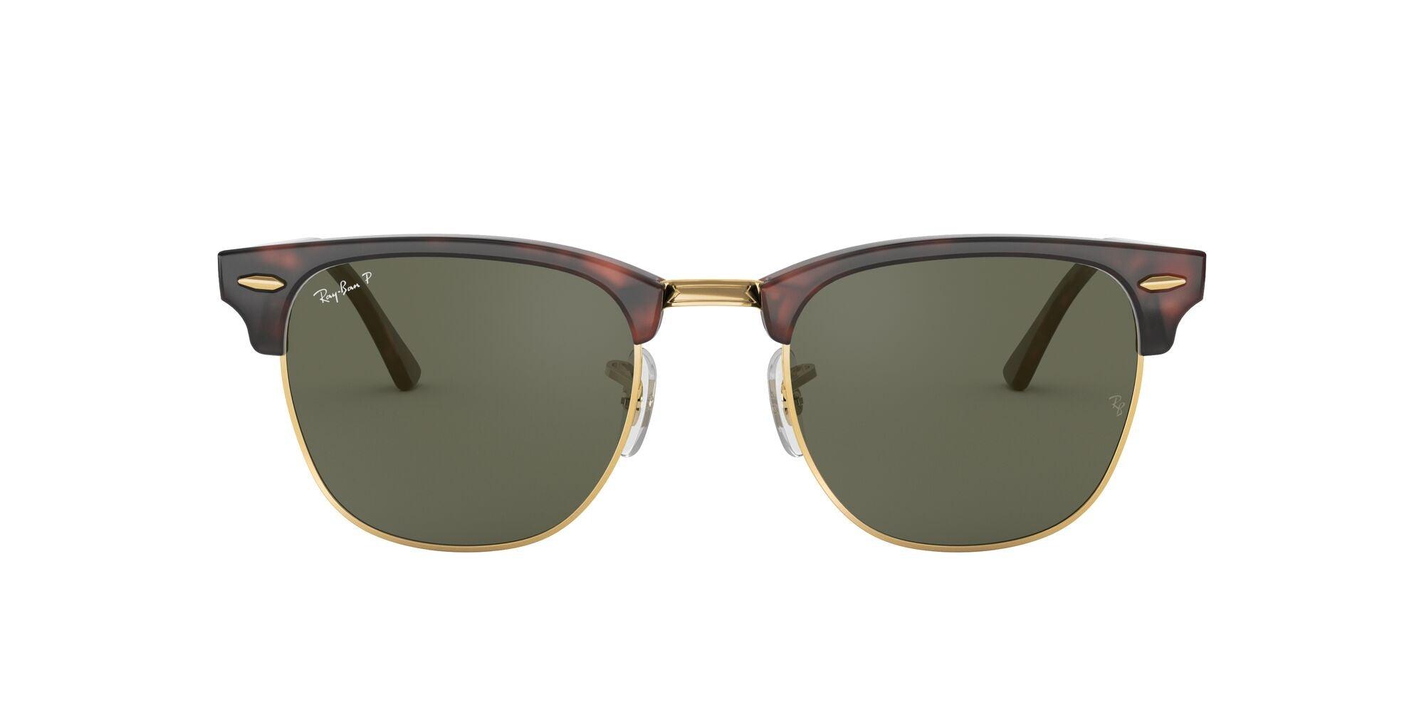 Ray-Ban | 3016 Clubmaster | Red Havana Polarised - iKANDi Sunglasses