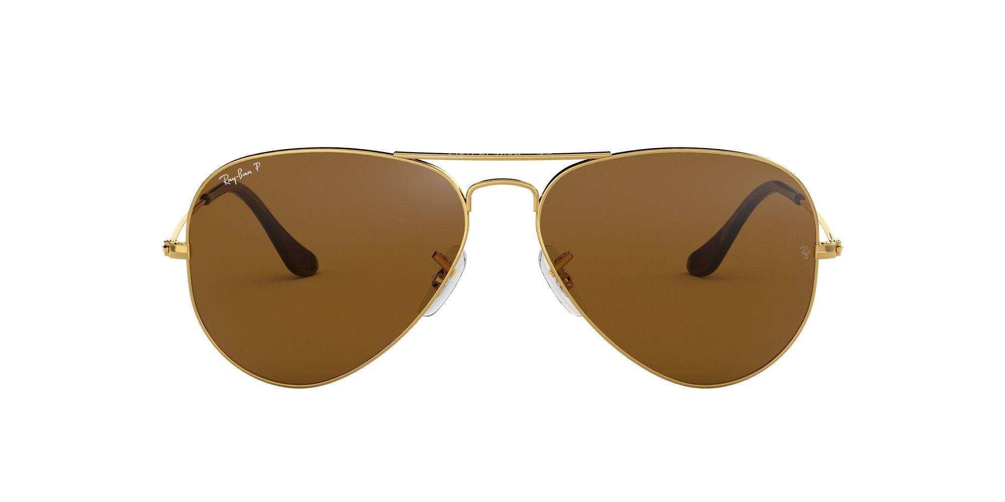 Ray-Ban | 3025 Aviator | Gold Polarised - iKANDi Sunglasses