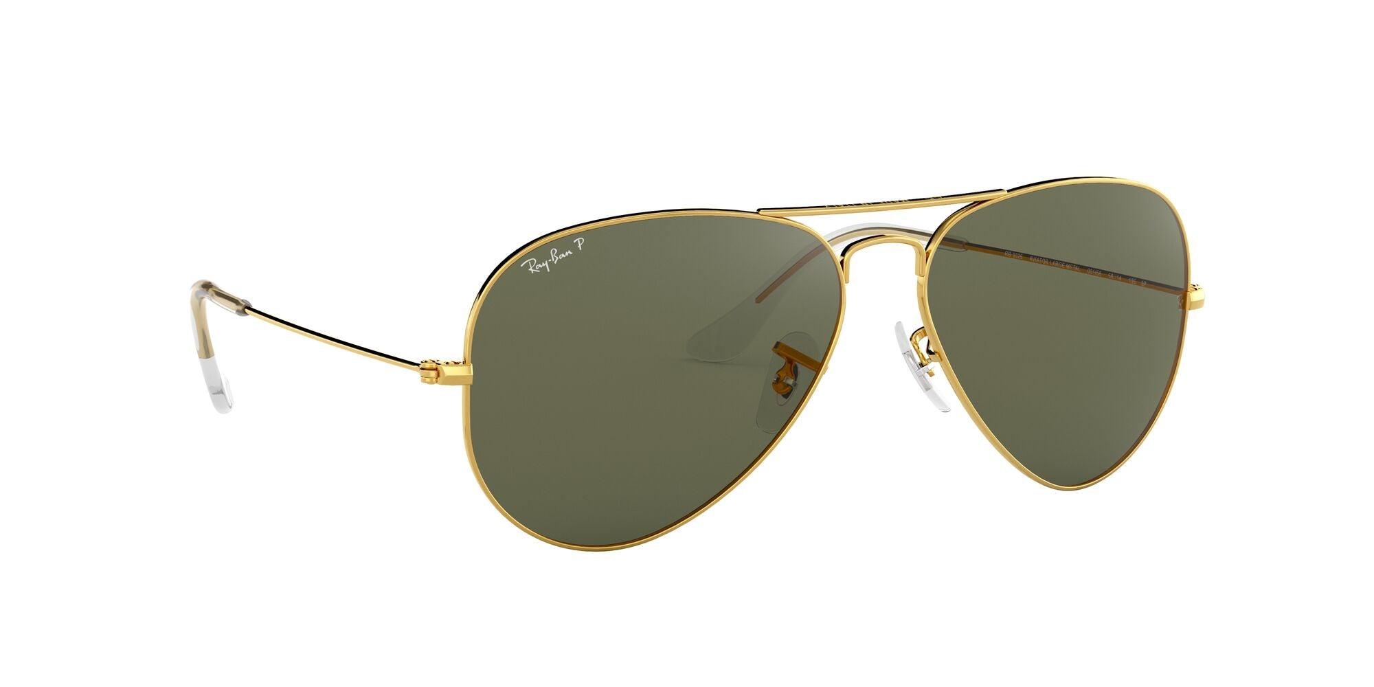 Ray-Ban | 3025 Aviator | Gold Polarised - iKANDi Sunglasses