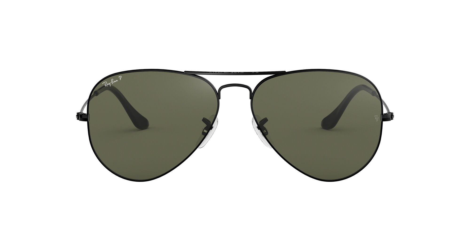 Ray-Ban | 3025 Aviator | Black Polarised - iKANDi Sunglasses