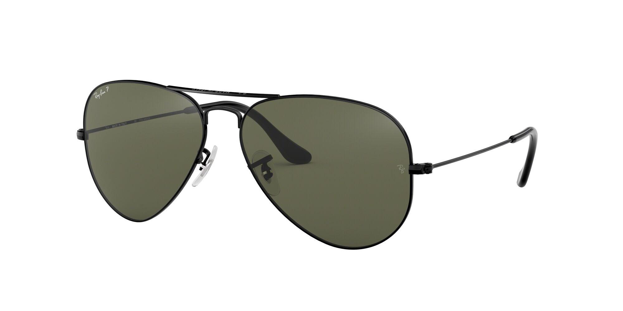 Ray-Ban | 3025 Aviator | Black Polarised - iKANDi Sunglasses