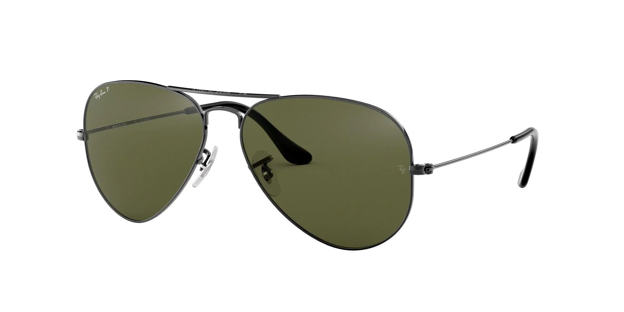 Ray-Ban | 3025 Aviator | Gunmetal Polarised - iKANDi Sunglasses