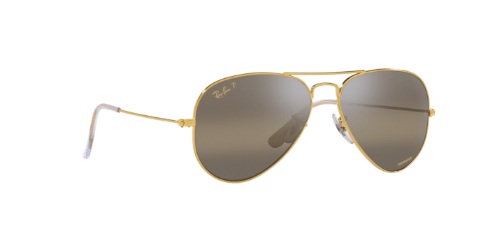 Ray-Ban | 3025 Aviator | Gold Polarised - iKANDi Sunglasses