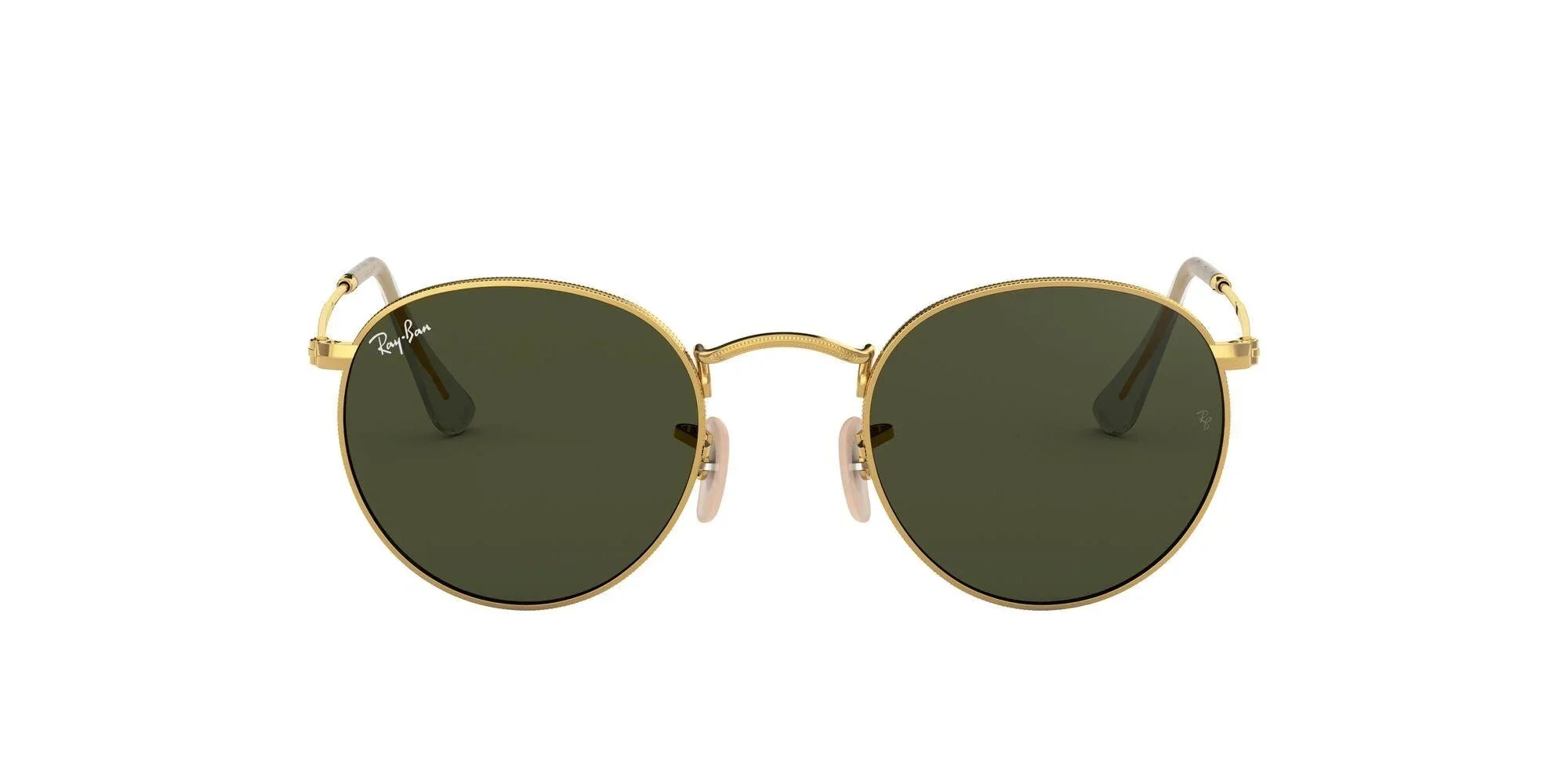 Ray-Ban | 3447 Round Metal | Gold (Size 53) - iKANDi Sunglasses