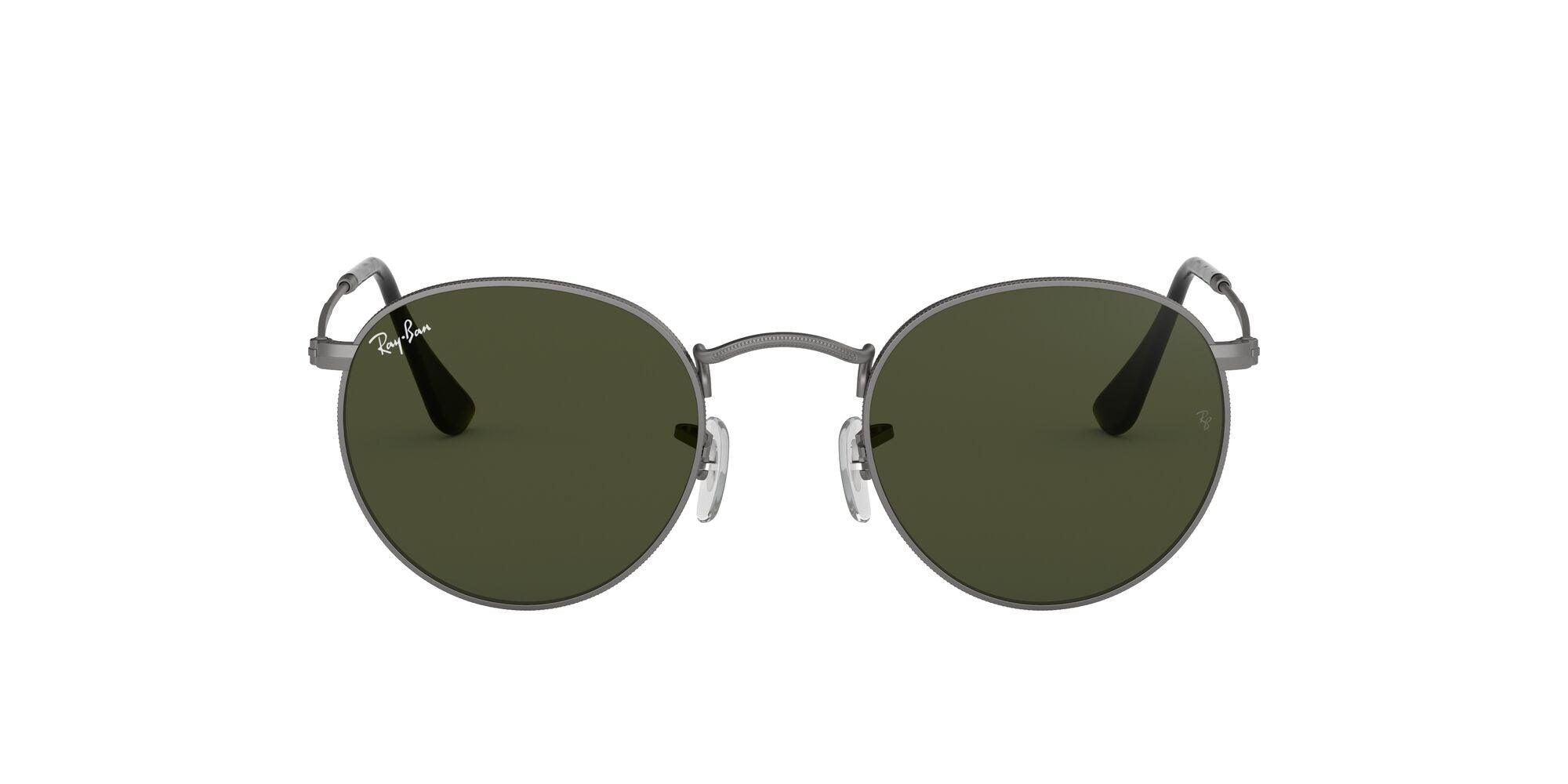 Ray-Ban | 3447 Round Metal | Matte Gunmetal - iKANDi Sunglasses