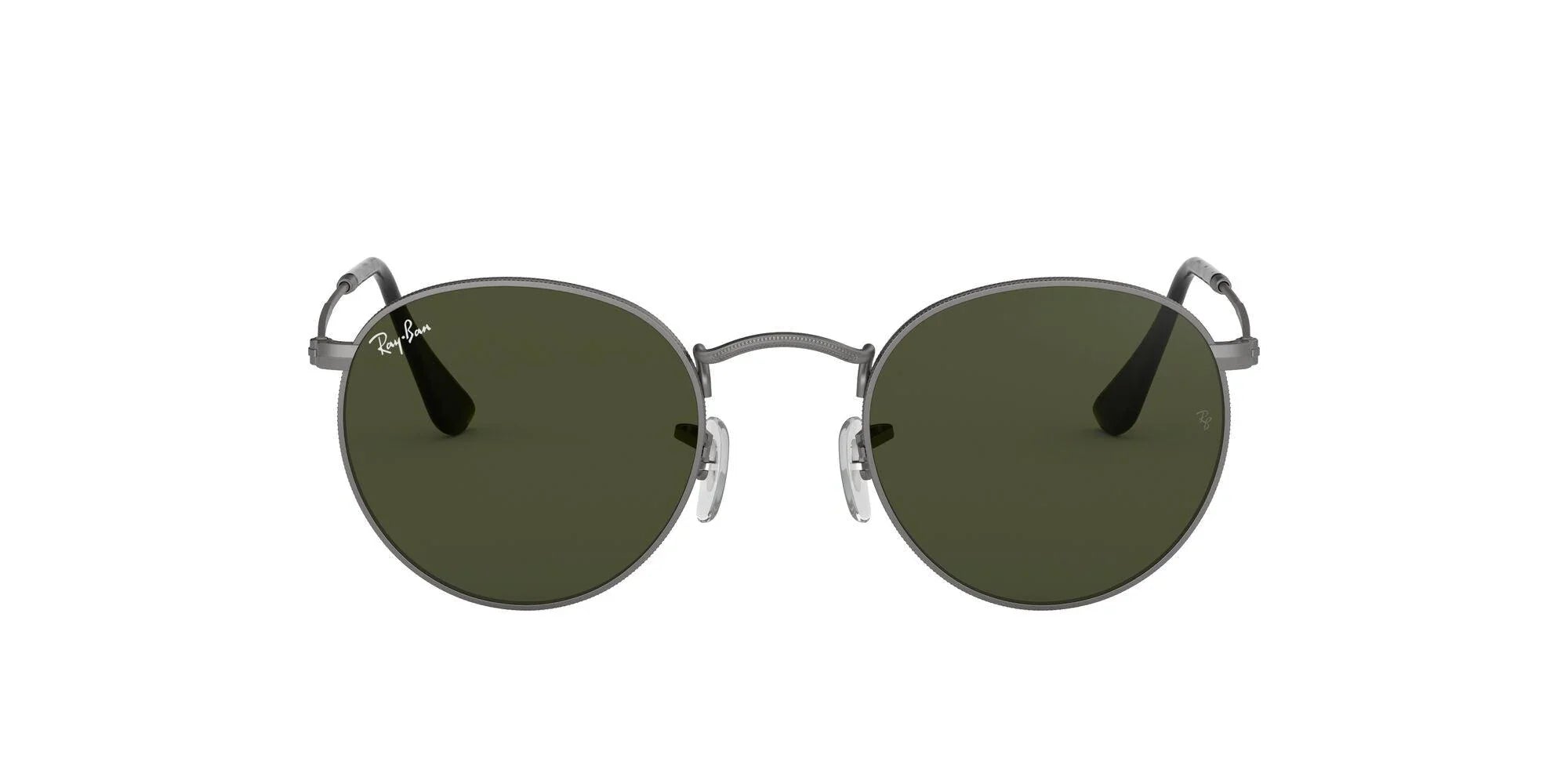 Ray-Ban | 3447 Round Metal | Matte Gunmetal - iKANDi Sunglasses