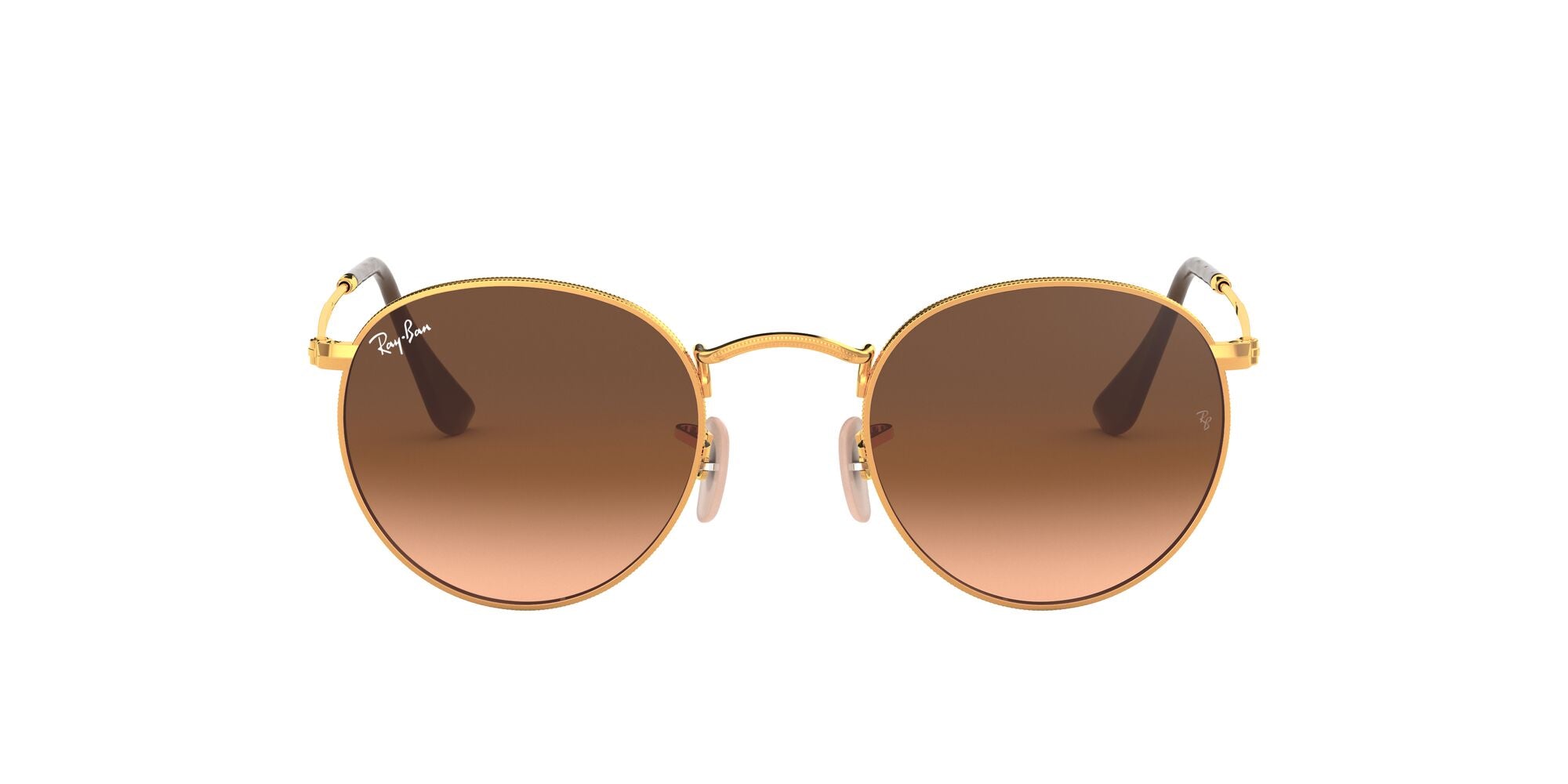 Ray-Ban | 3447 Round Metal | Shinny Light Bronze (Size 50)