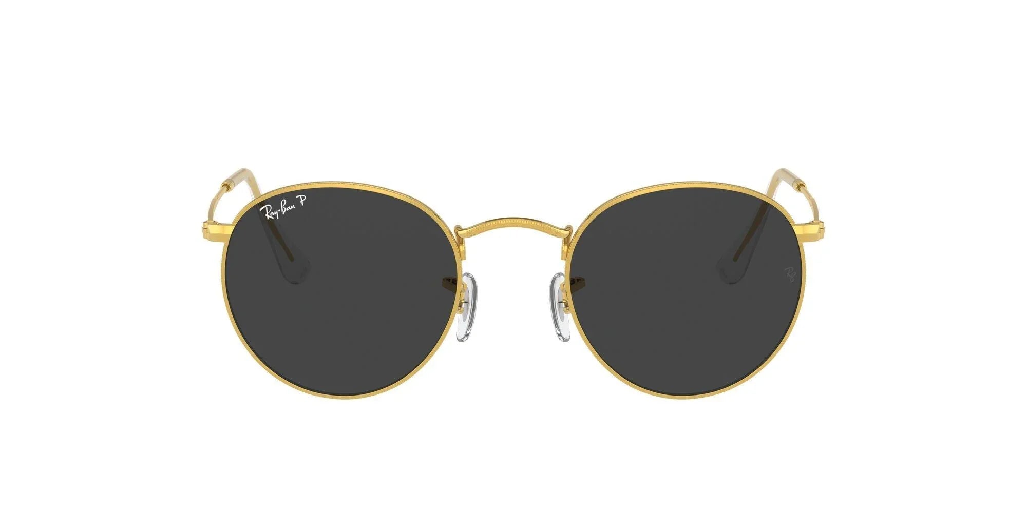 Ray-Ban | 3447 Round Metal | Gold Polarised (Size 50) - iKANDi Sunglasses