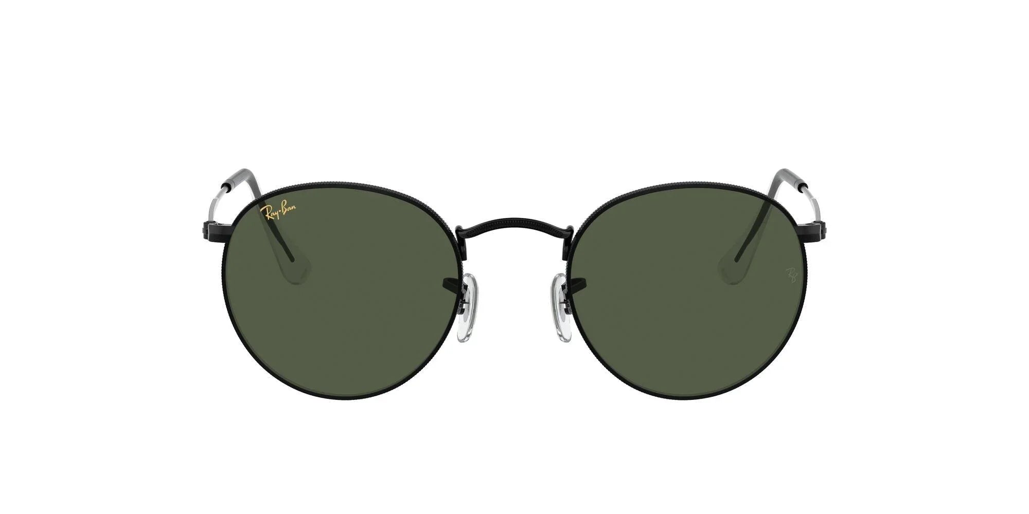 Ray-Ban | 3447 Round Metal | Black (Size 47) - iKANDi Sunglasses