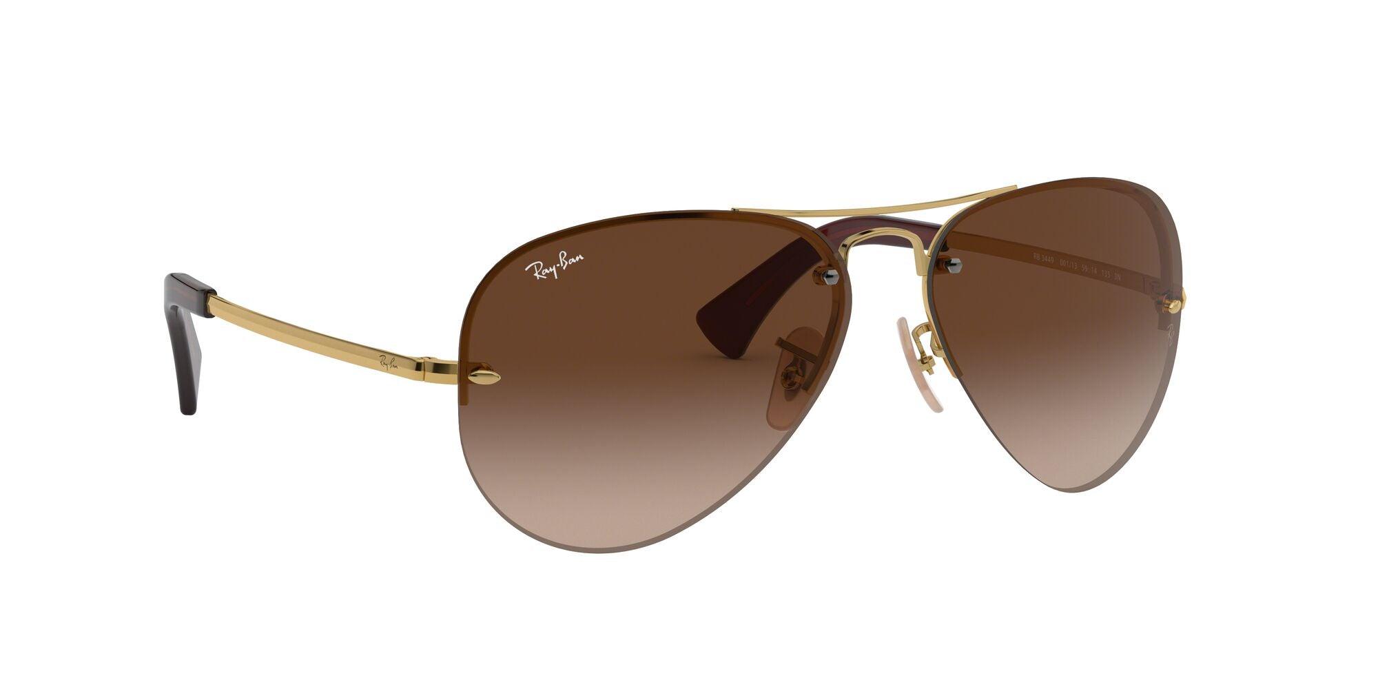 Ray-Ban | 3449 | Gold - iKANDi Sunglasses