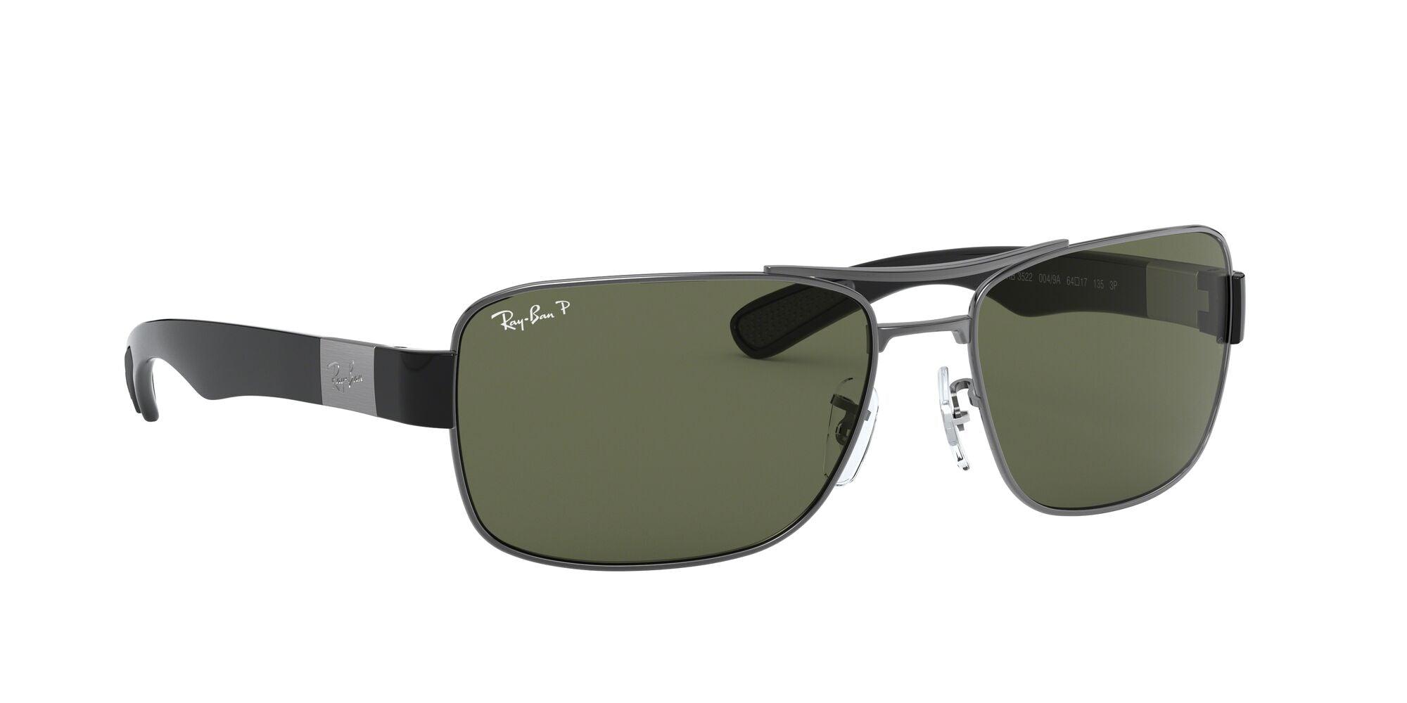 Ray-Ban | 3522 | Gunmetal Polarised - iKANDi Sunglasses
