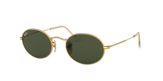 Ray-Ban | 3547 Oval | Gold - iKANDi Sunglasses