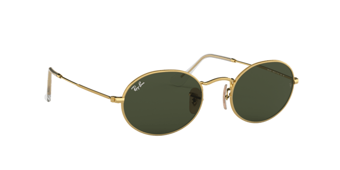 Ray-Ban | 3547 Oval | Gold - iKANDi Sunglasses
