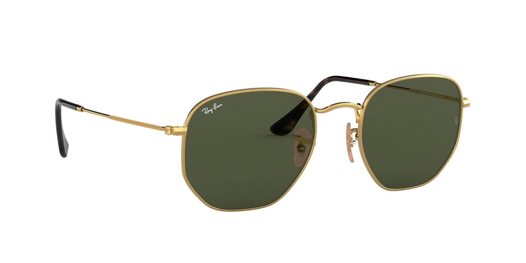 Ray-Ban | 3548N Hexagonal | Gold - iKANDi Sunglasses