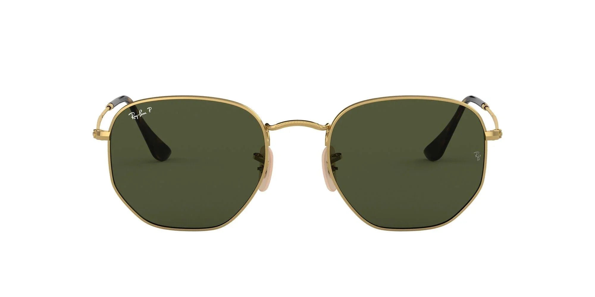 Ray-Ban | 3548N Hexagonal | Gold Polarised - iKANDi Sunglasses