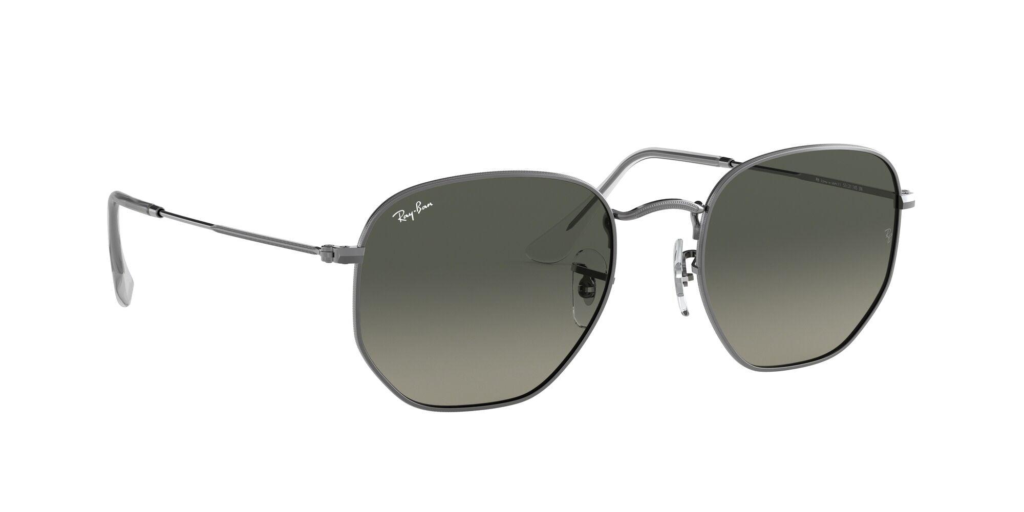 Ray-Ban | 3548N Hexagonal | Gunmetal - iKANDi Sunglasses