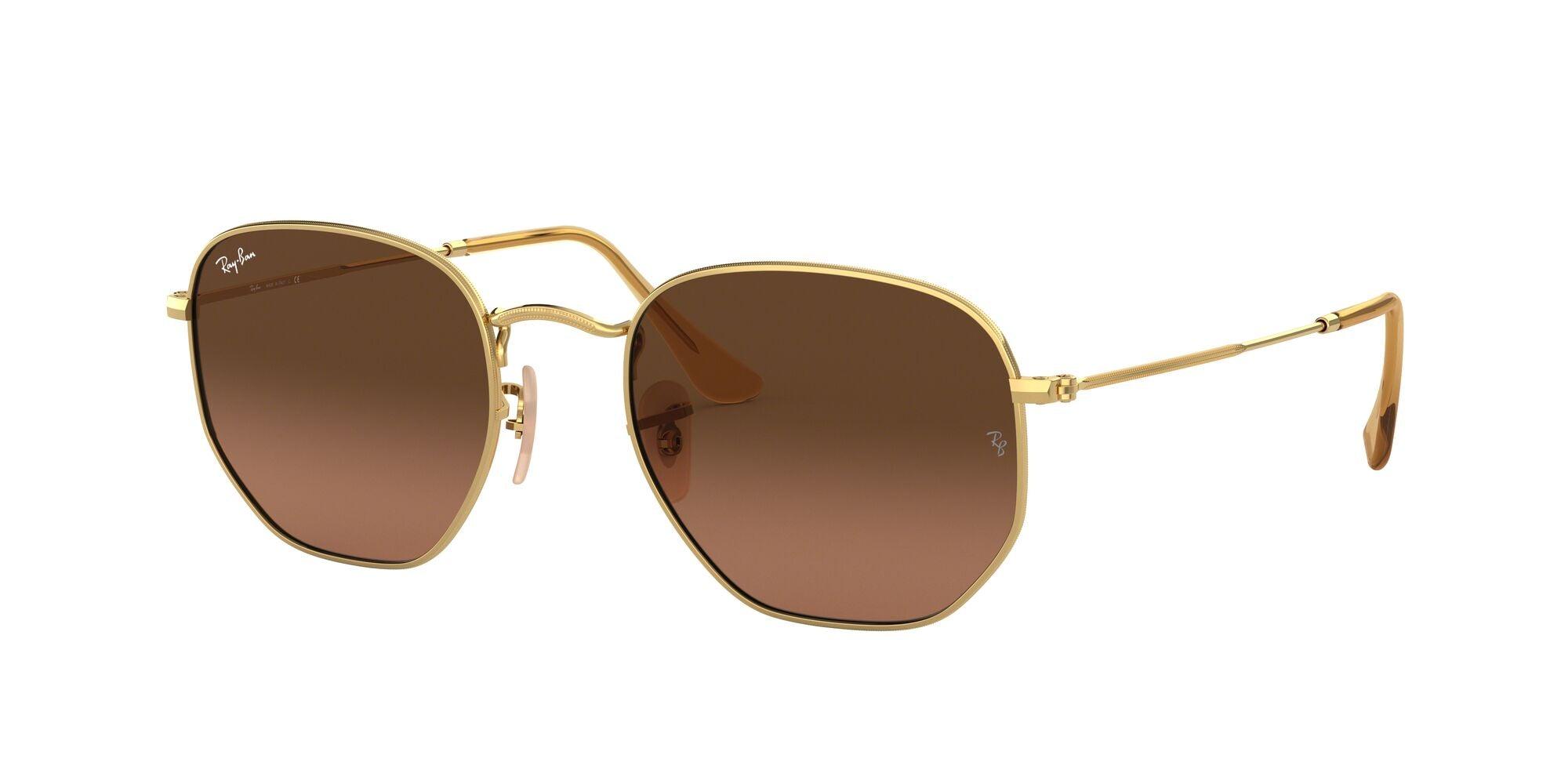 Ray-Ban | 3548N Hexagonal | Gold - iKANDi Sunglasses