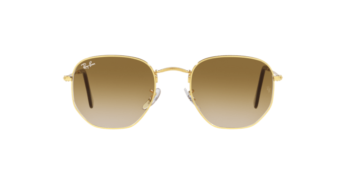 Ray-Ban | 3548 Hexagonal | Gold - iKANDi Sunglasses
