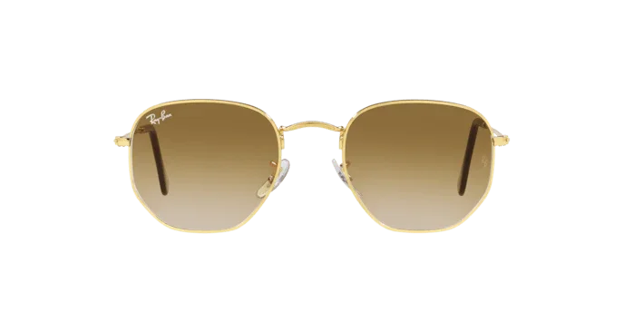 Ray-Ban | 3548 Hexagonal | Gold - iKANDi Sunglasses